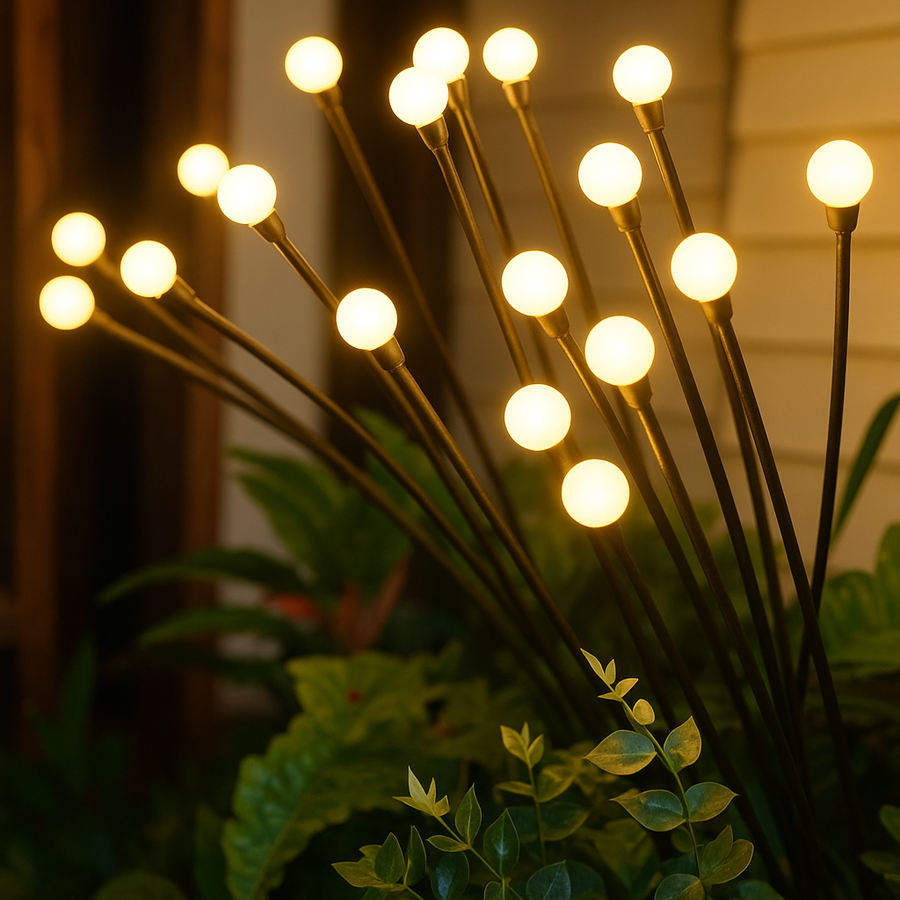 Lampe Solaire de Jardin - 6 Spots